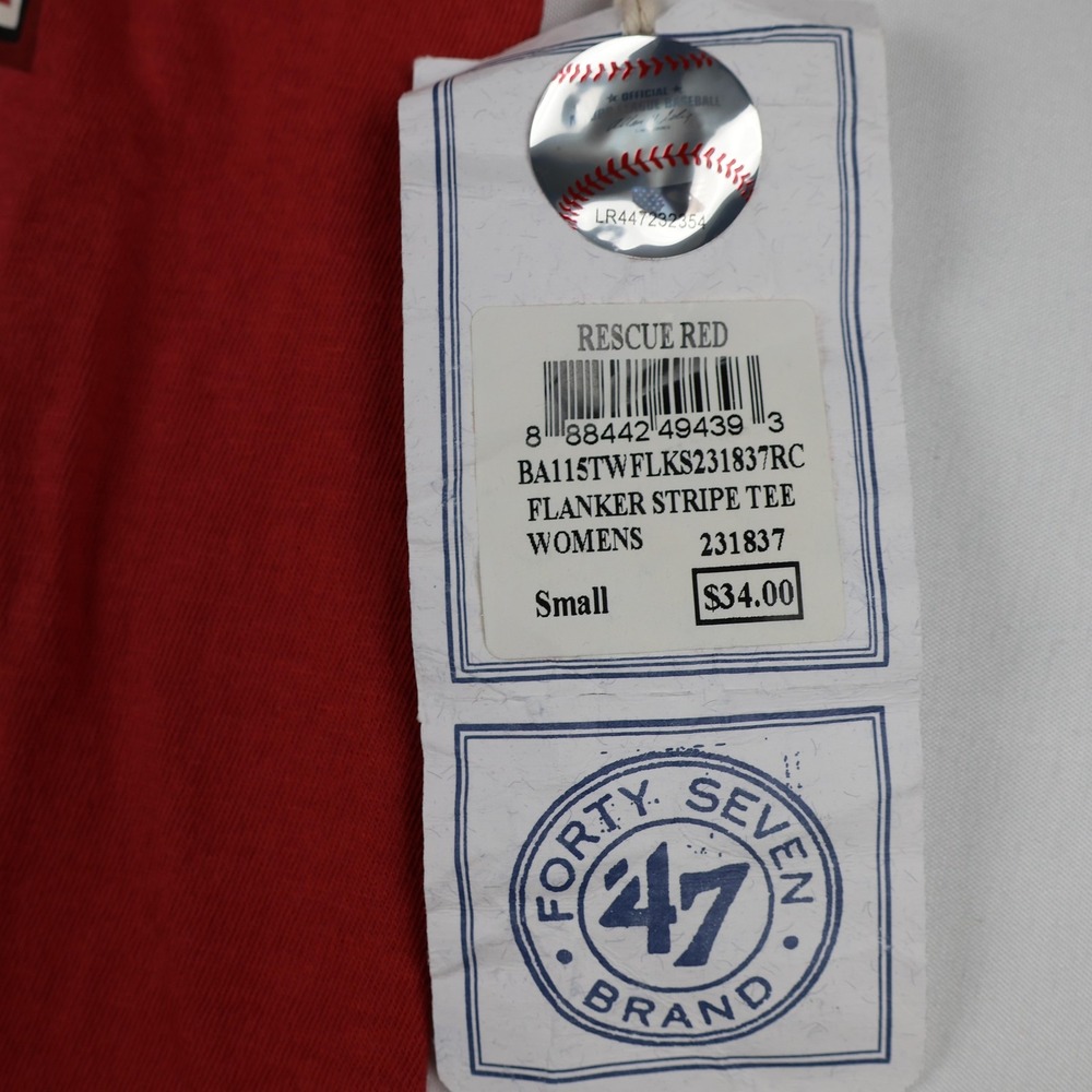 Cincinnati All Star Game Shirt Womens Small Red MLB Baseball 2015 Event 47 Brand - Picture 4 of 7